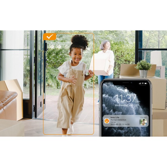 IMOU Κάμερα Εσωτερικής και Εξωτερικής Παρακολούθησης Versa (Λευκό)