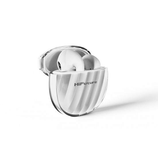 HiFuture Ασύρματα Ακουστικά TWS FlyBuds 3 in-ear (Λευκό)