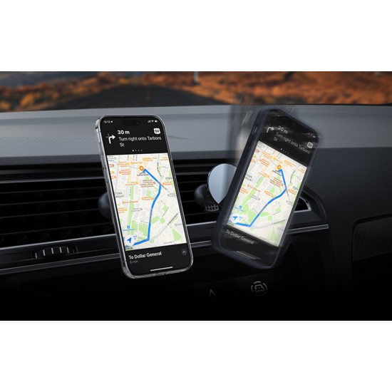 Torras phone case UPRO Lstand Clear-Mag for iPhone 15 (transparent)