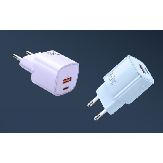 Charger GaN 33W Mcdodo CH-0154 USB-C, USB-A (blue)