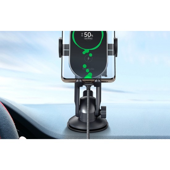 Car holder with induction charger Mcdodo CH-1600 (black)