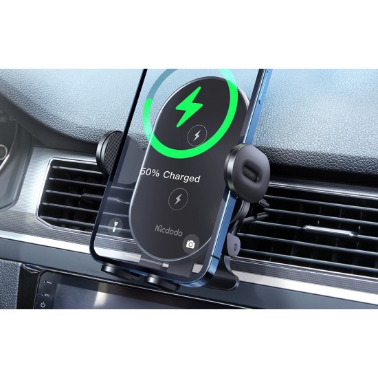 Car holder with induction charger Mcdodo CH-1600 (black)