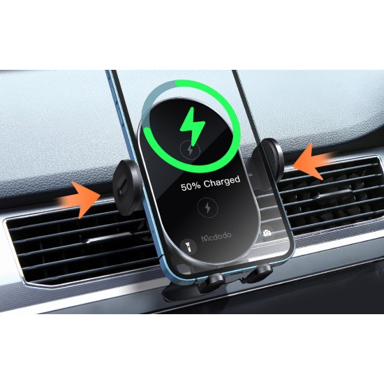 Car holder with induction charger Mcdodo CH-1600 (black)
