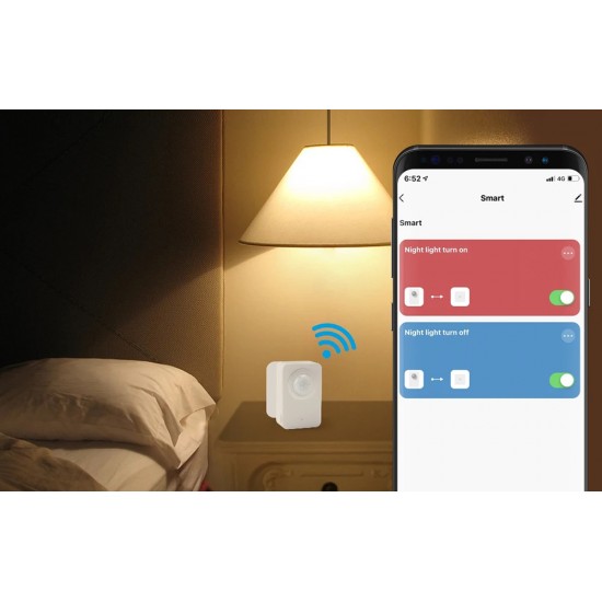 Gosund Έξυπνος Αισθητήρας Κίνησης WiFi S4 Tuya (Λευκό)