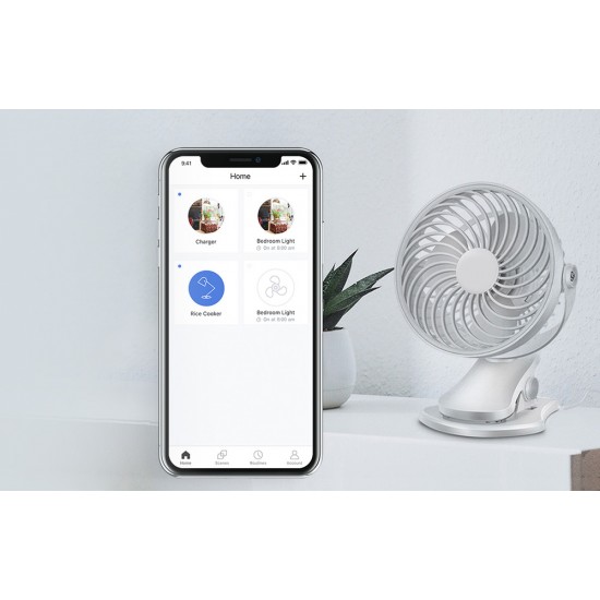 Meross Έξυπνος Ενδιάμεσος Διακόπτης WiFi MSS710-UN, χωρίς HomeKit (Λευκό)