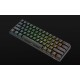 Klawiatura mechaniczna Royal Kludge RK61 RGB, brown switch (czarna) (QWERTY)
