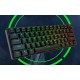 Klawiatura mechaniczna Royal Kludge RK61 RGB, brown switch (czarna) (QWERTY)