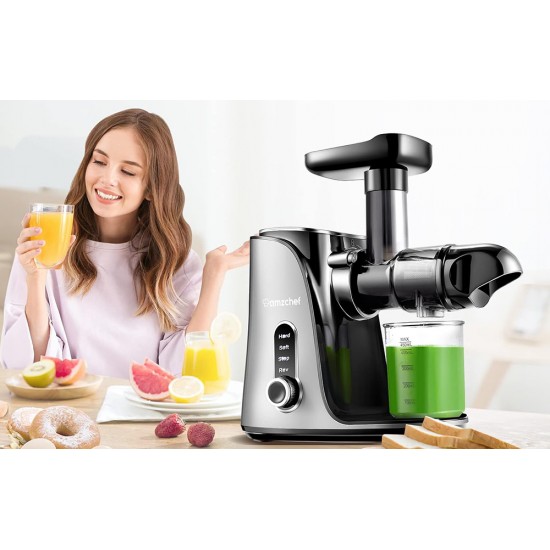 Slow Juicer AMZCHEF 3001-GA (Grey)