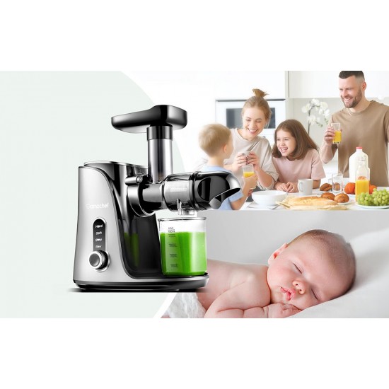 Slow Juicer AMZCHEF 3001-GA (Grey)