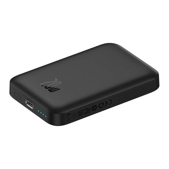 Baseus Powerbank Magnetic Mini 20W (Μαύρο)