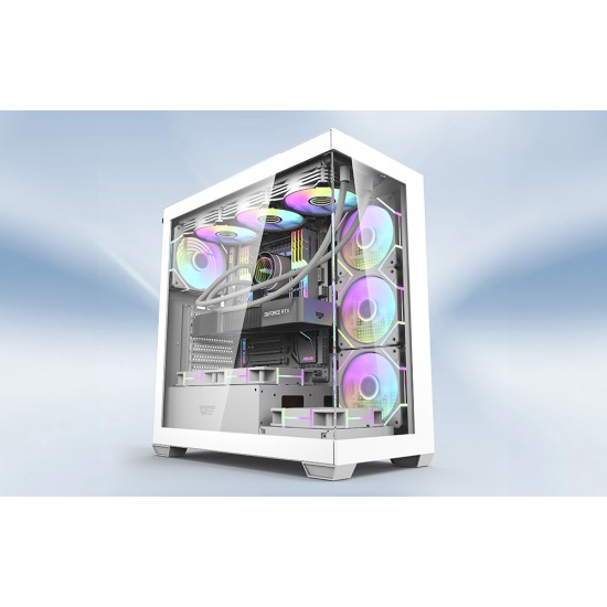 Darkflash Κουτί Υπολογιστή DS900 (Λευκό)