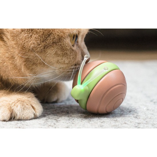 Interactive Cat Toy Cheerble Wicked Snail (brown)
