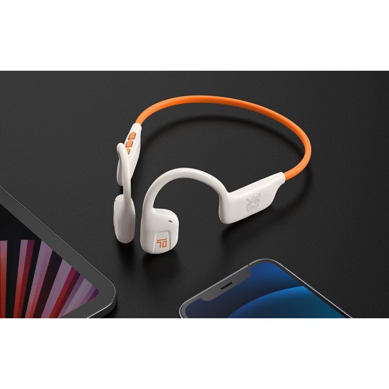 ONIKUMA Ακουστικά TWS T37 (Λευκό/Πορτοκαλί)