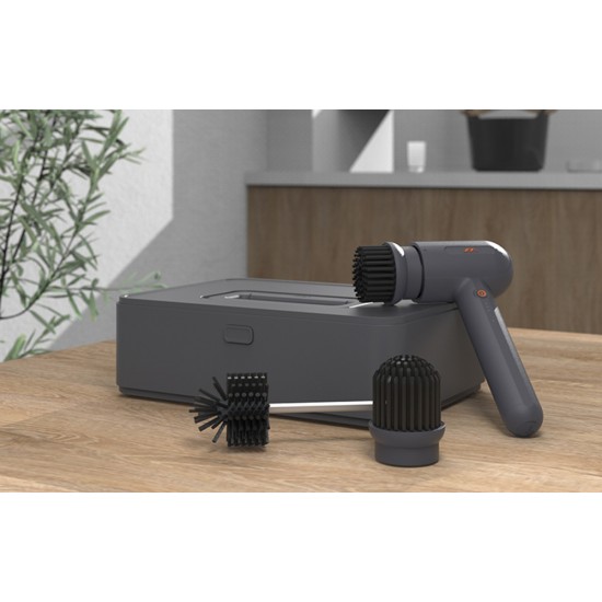 3-in-1 Kit: Electric Spin Scrubber, Knife Sharpener, Case Jimi Home X1-H