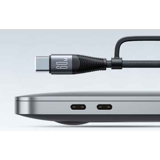 Cable Joyroom SA37-2T2 4in1 2C 1L 1A, 60W, 1.2m black