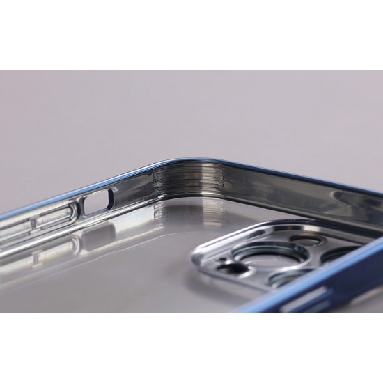 Protective phone case Joyroom JR-15Q4 for iPhone 15 Pro Max (matte blue)