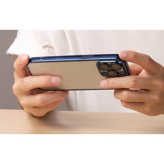 Protective phone case Joyroom JR-15Q4 for iPhone 15 Pro Max (matte gray)