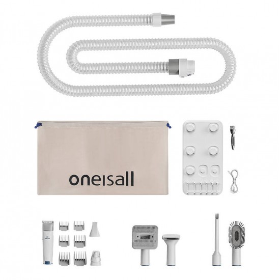 Oneisall Σετ Περιποίησης Κατοικίδιων Ζώων LM2 (Λευκό/Μπλε)