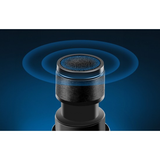 Wireless dynamic microphone UHF PULUZ PU628J 3.5mm (gold)