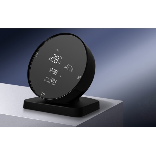 Avatto Αισθητήρας Θερμοκρασίας και Υγρασίας IR WHS20S Tuya (Μαύρο)