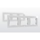 Shellly Switch Frame Triple (White)
