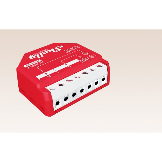 Shelly Qubino Wave1PM Controller, 1-channel, Z-Wave (Power measurement)
