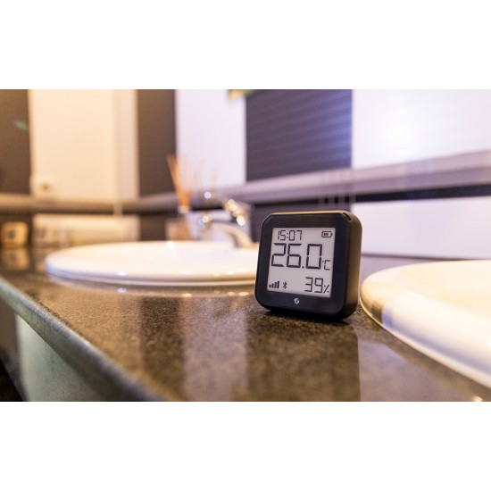 Shelly H&T Gen3 Temperature and humidity sensor, WiFi (Black)