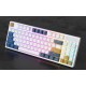 Wireless mechanical keyboard Royal Kludge RK89 RGB, Lemon switch (white) (QWERTY)