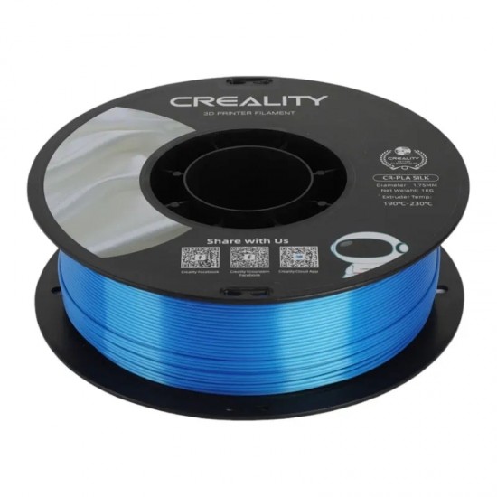 CR-Silk PLA Filament Creality (Blue) CR-Silk PLA Filament Creality (Blue)