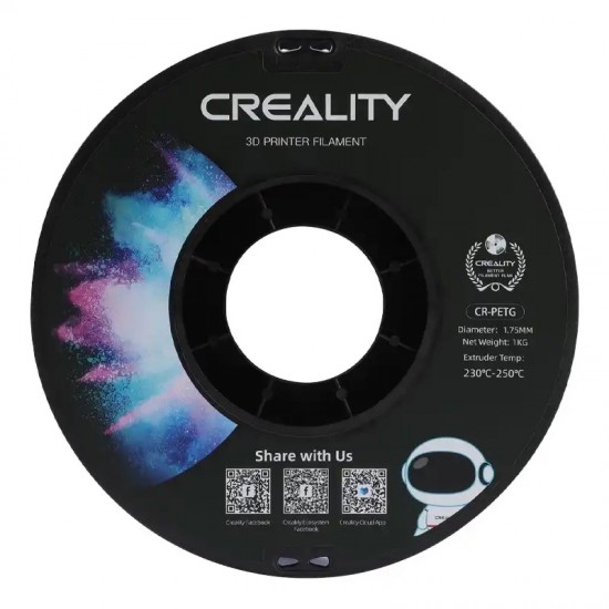CR-PETG Filament Creality (Transparent blue) CR-PETG Filament Creality (Transparent blue)