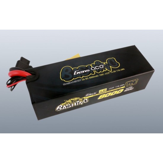 Gens ace 8000mAh 14.8V 100C 4S2P Lipo Battery Pack