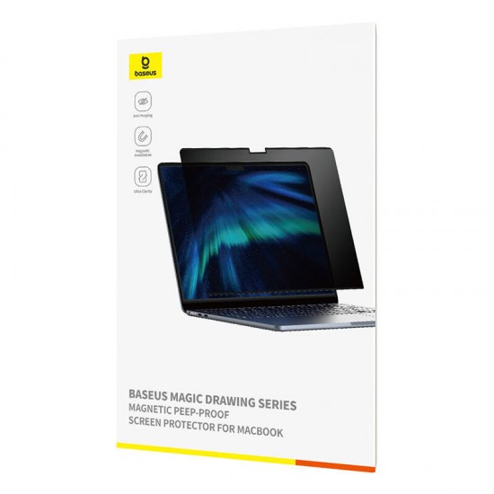 Magnetic privacy screen protector Baseus Magic Drawing for MacBook Pro 16