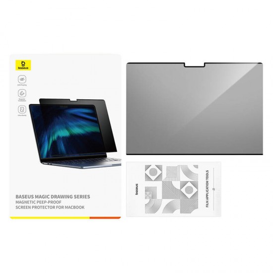 Magnetic privacy screen protector Baseus Magic Drawing for MacBook Pro 16