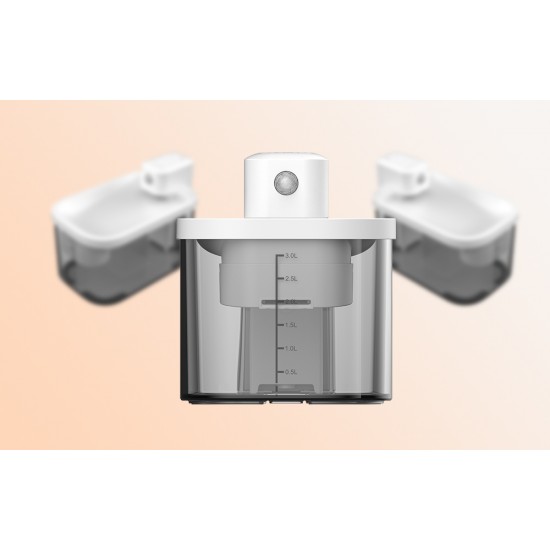 Dogness D12 smart fountain/drinker with sensor for dog and cat (white)