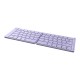 Set Wireless foldable Keyboard Delux KF10 and mouse MF10PRO (QWERTY)
