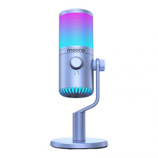 Maono DM30RGB Microphone Purple