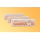 MOFII wired keyboard with backlight Love Me (Beige)
