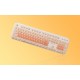 MOFII wired keyboard with backlight Love Me (Beige)