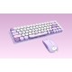 MOFII Wireless Keyboard+Mouse iBean Pro New 2.4G (Purple)