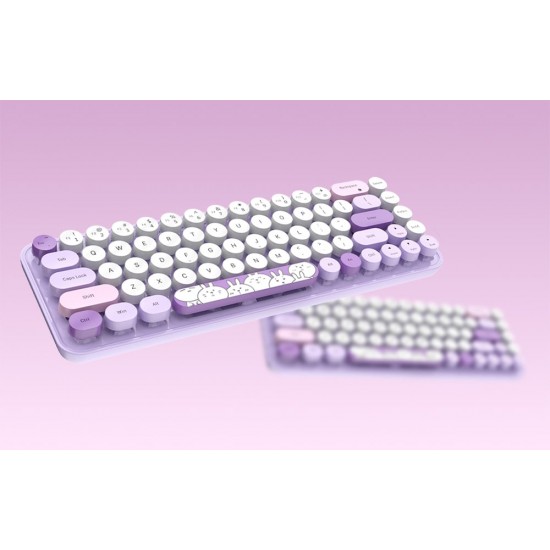 MOFII Wireless Keyboard+Mouse iBean Pro New 2.4G (Purple)