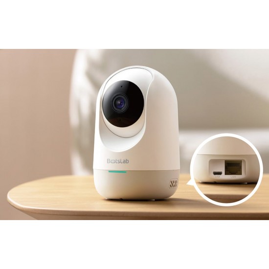 Botslab Κάμερα Εσωτερικής Παρακολούθησης 2E C212 360° WiFi 3MP (Λευκό)