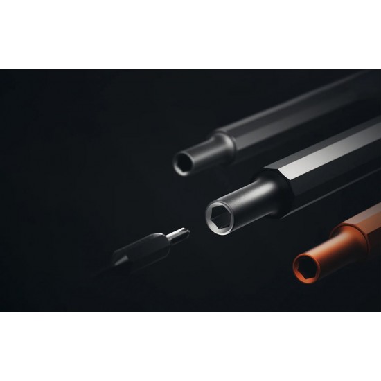 Pocket precision screwdriver and fountain pen 5-in-1 HOTO QWLSD013 (black)