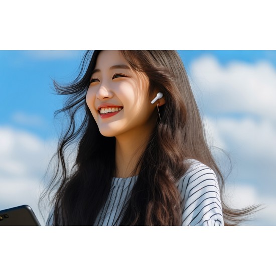 Conch True Plus MIIIW Wireless Headphones (White)