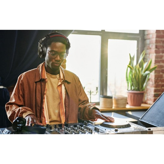 Oneodio Fusion A70 Wireless Headphones (Black and Red)