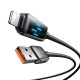 Mcdodo CA-5250 Καλώδιο USB-A σε Lightning, με οθόνη LED, 1.2m