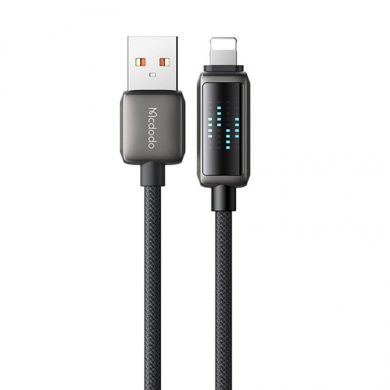 Mcdodo CA-5250 Καλώδιο USB-A σε Lightning, με οθόνη LED, 1.2m