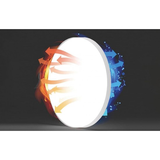 Smart ceiling lamp 30cm Bluetooth 16M RGBCW Gosund LB13 1600lm Tuya + Remote Control.