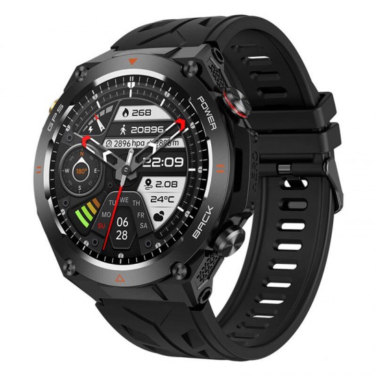 Colmi V75 smartwatch (μαύρο)