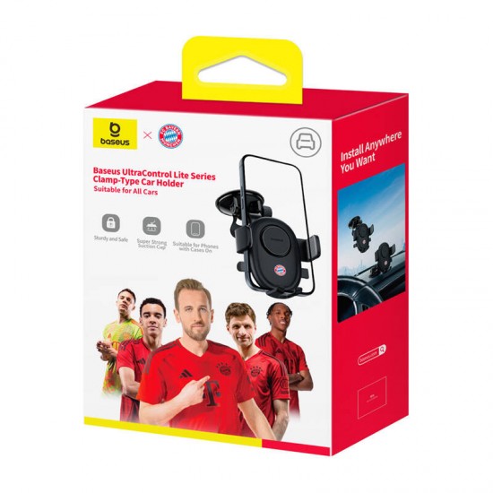 Baseus UltraControl Car Holder (μαύρο) Bayern Edition