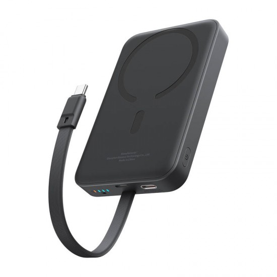 Baseus Mini 10000mAh 30W Magnetic Powerbank (μαύρο) Bayern Edition